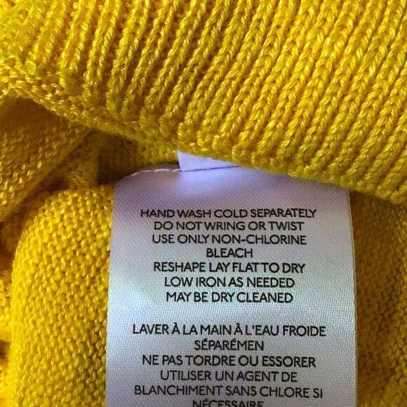 Free People Cloud Nine Yellow Knit Tunic Tank Top NEW - Picture 15 of 15